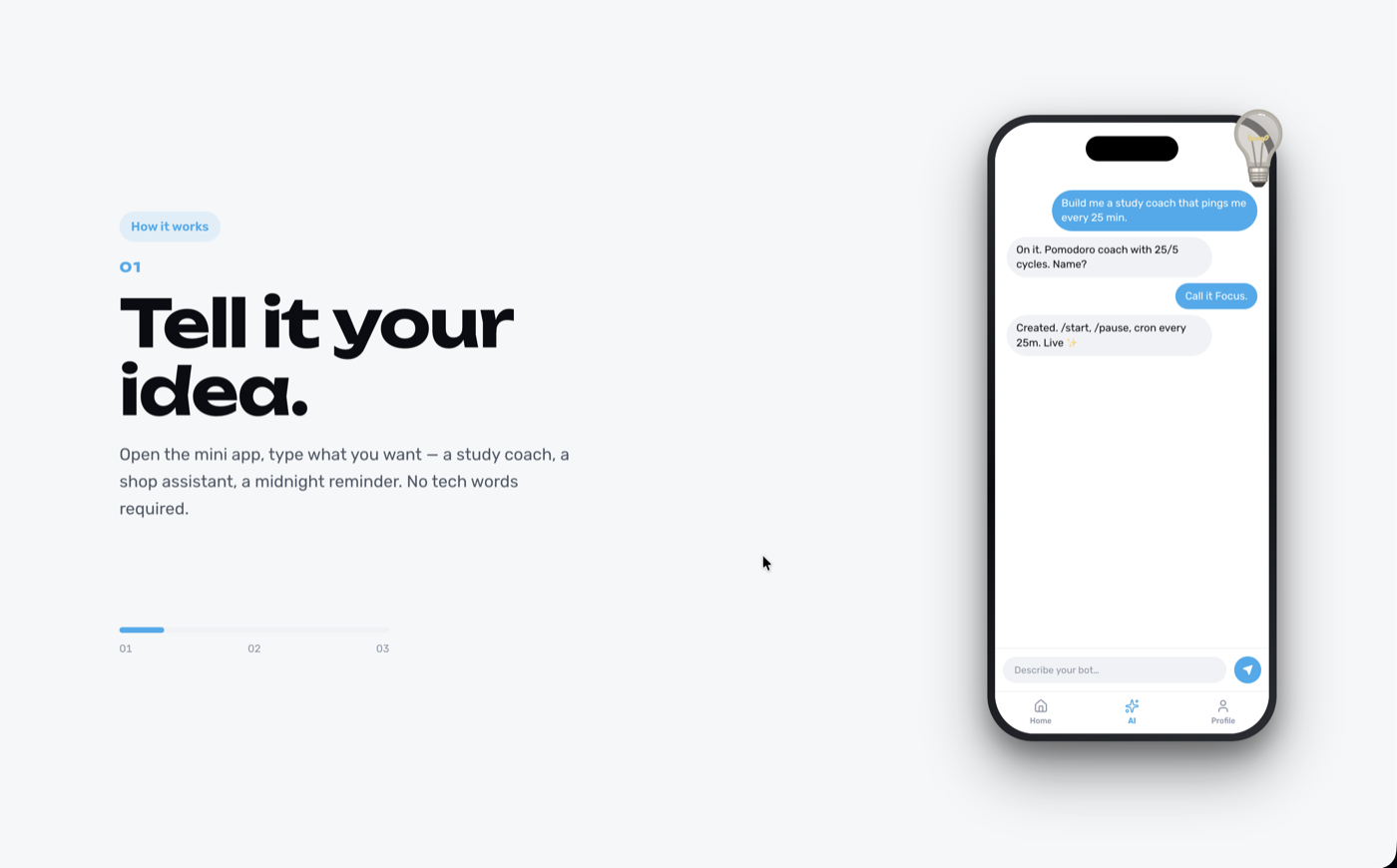 AI bot builder